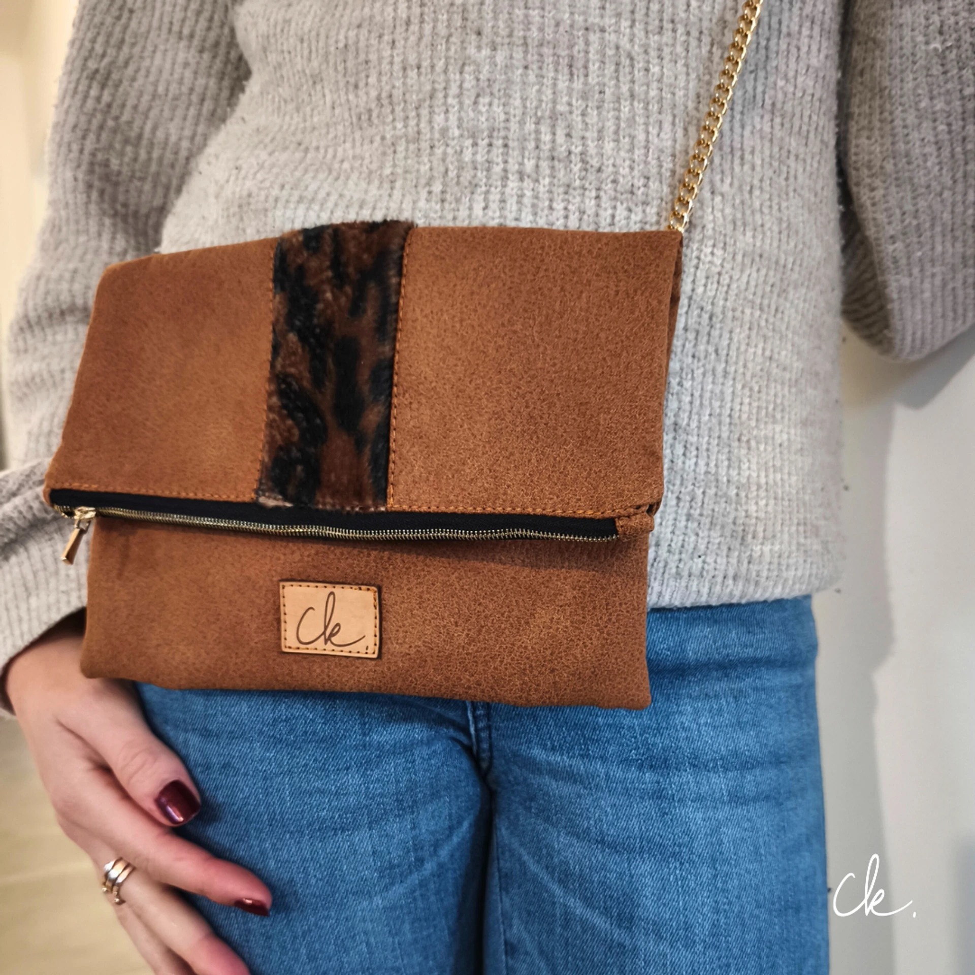 Pochette retournée Maeve claire Pochette retournée Maeve claire