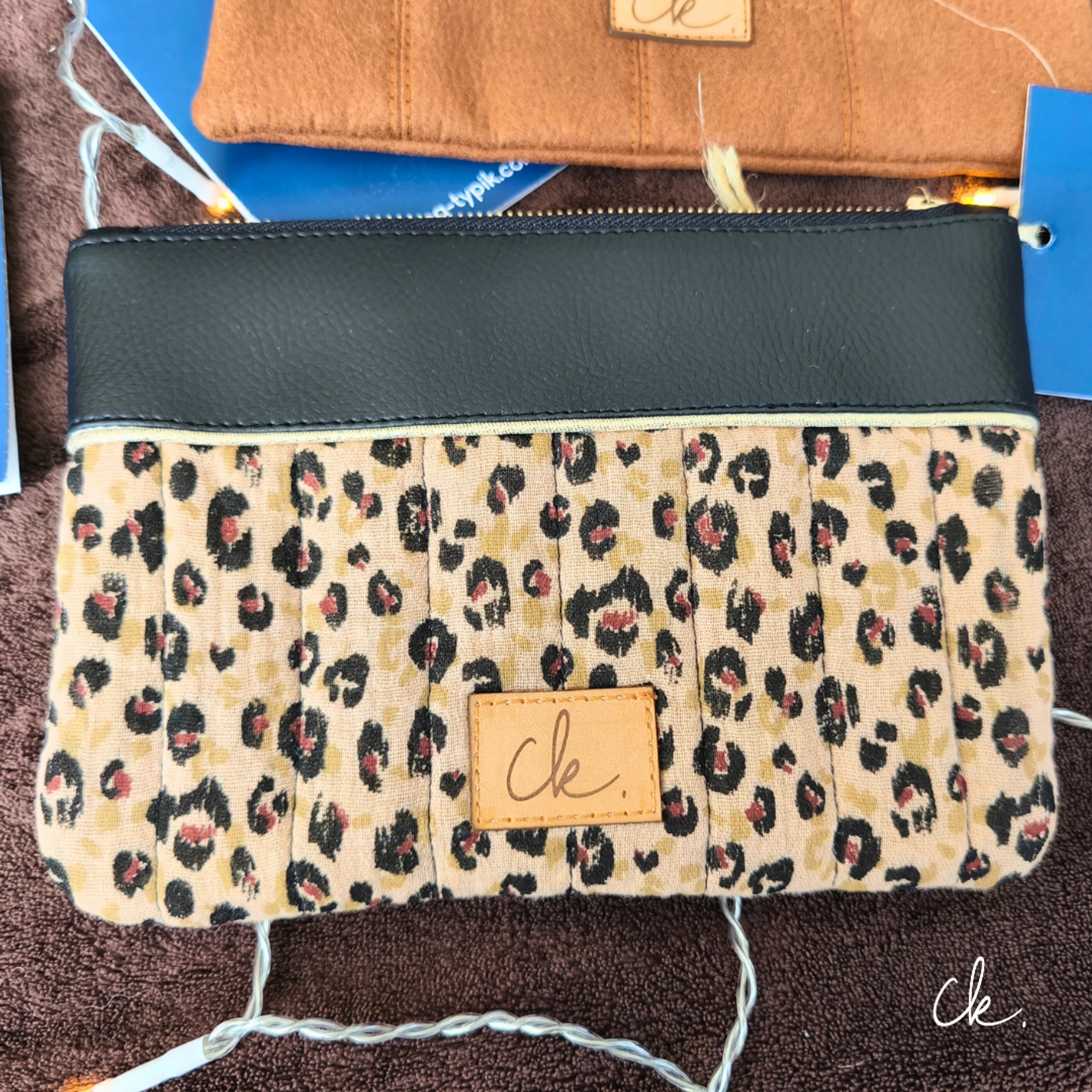 Trousse Maeve matelassée Trousse Maeve matelassée